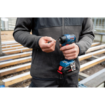 BOSCH Akumulátorový rázový utahovák GDR 18V-220 C 06019L6000