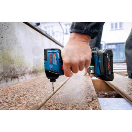 BOSCH Akumulátorový rázový utahovák GDR 18V-220 C 06019L6000