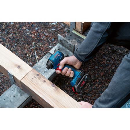 BOSCH Akumulátorový rázový utahovák GDR 18V-220 C 06019L6000