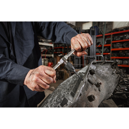 MILWAUKEE Sada závitníků a matric PACKOUT s rukojetí Hex-LOK 2 v 1 4932498721