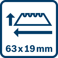 BOSCH Čepel nože Čepele nožů 10 ks 1600A016ZH