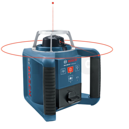 BOSCH Rotační laser GRL 300 HV + LR 45 v L-BOXX 0601061506
