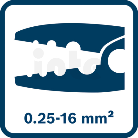 BOSCH Kleště Krimpovací kleště VDE 180 mm 1600A02NE6
