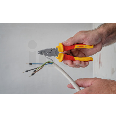 BOSCH Kleště Krimpovací kleště VDE 180 mm 1600A02NE6
