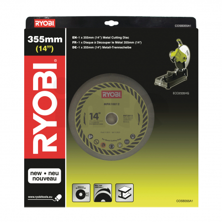 RYOBI COSB355A1 355mm pilový kotouč pro rozbrusku 5132002684