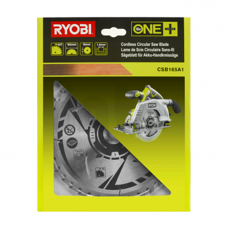 RYOBI CSB165A1 165mm kotouč do akumulátorové okružní pily 5132002774