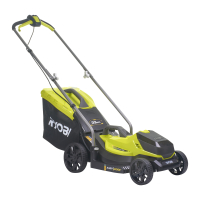 RYOBI RLM1833B 18V Akumulátorová sekačka na trávu, šířka záběru 33cm 5133004305