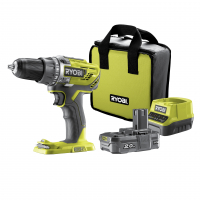 RYOBI R18DD3 18V Akumulátorový vrtací šroubovák (1x2.0Ah) 5133003347