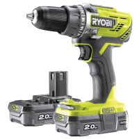 RYOBI R18DD3 18V Akumulátorový vrtací šroubovák (2x2.0Ah) 5133003348