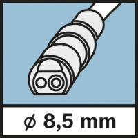 BOSCH Příslušenství Hlava kamery 8,5 mm (120 cm) 1600A009B9