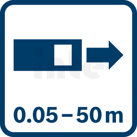 BOSCH Laserový měřič vzdálenosti GLM 50-27 CG 0601072U01