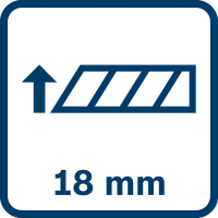 BOSCH Nůž Řezací nůž 1600A01TH6