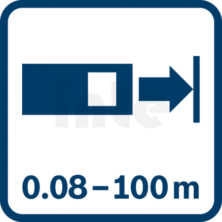 BOSCH Laserový měřič vzdálenosti GLM 100-25 C 0601072Y00
