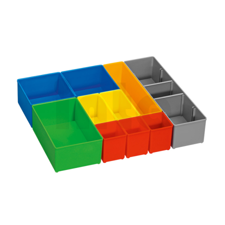 BOSCH Boxy k uložení malých dílů 10dílná sada vložek do i-BOXX 72 1600A001S6