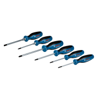 BOSCH Kombinovaná sada Šestidílná sada šroubováků SL/PH/PZ/TX 1600A02CV3