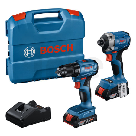 BOSCH Kombinovaná sada GDR 18V-215 + GSR 185-LI + 2× 2,0 AH + GAL 18V-20 + pouzdro 06019N2023
