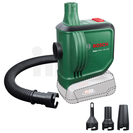 BOSCH Akumulátorová objemová pumpička EasyInflate 18V-500 0603947200