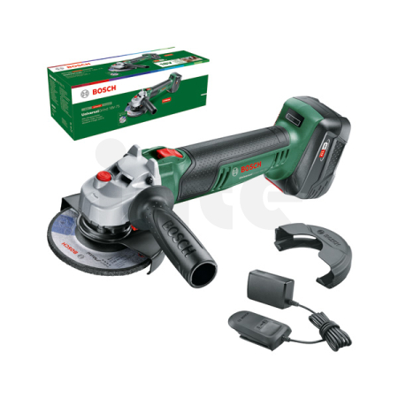 BOSCH Akumulátorová úhlová bruska UniversalGrind 18V-75 06033E5004