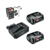 BOSCH Startovací sada Startovací sada 18 V (2× 2,5 Ah + AL 18V-44) 1600A031T5