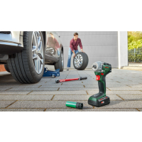 BOSCH Akumulátorový rázový utahovák UniversalImpactDrive 18V-350 0603980305