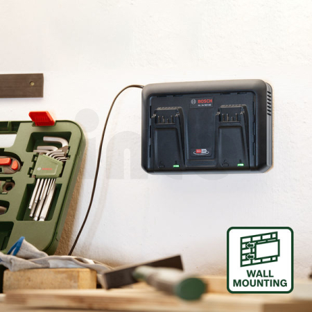 BOSCH Nabíječka AL 2×18V-88 1600A03607