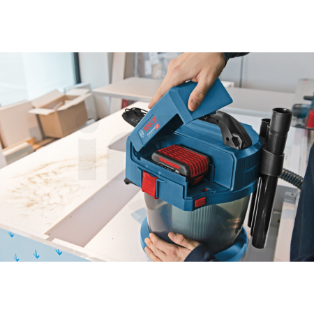 BOSCH Akumulátorový vysavač GAS 18V-10 L 06019C6302