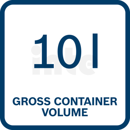BOSCH Akumulátorový vysavač GAS 18V-10 L 06019C6302