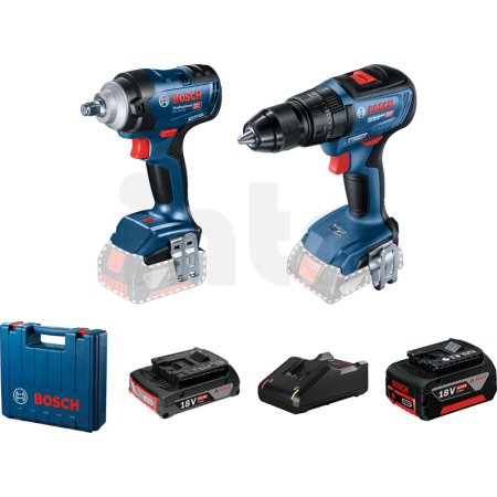 BOSCH Akumulátorový rázový utahovák GDS 18V-400 06019K0003