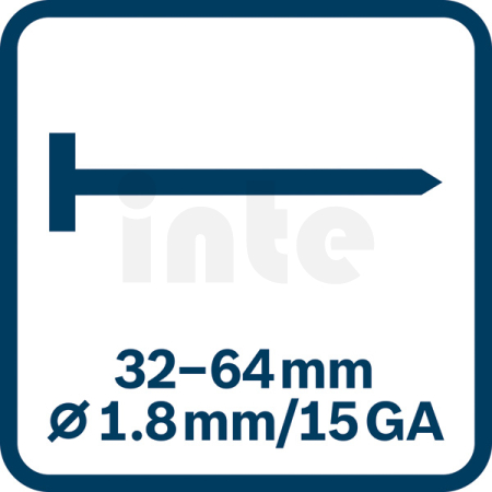BOSCH Akumulátorová hřebíkovačka do dřeva GNH 18V-64 MD 0601482201