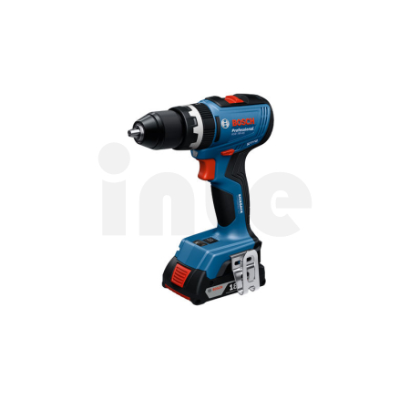 BOSCH GSB 18V-65 Akumulátorový příklepový vrtací šroubovák, 2x 2.0Ah, L-Case 06019N3100