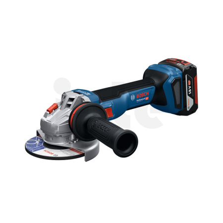 BOSCH Akumulátorová úhlová bruska GWS 18V-11, 125 mm, 2x GBA 5,0Ah 06019N4002