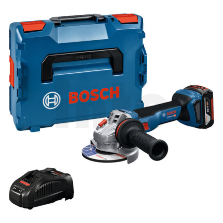 BOSCH Akumulátorová úhlová bruska GWS 18V-11, 125 mm, 1x GBA 5,0Ah, L-BOXX 06019N4003