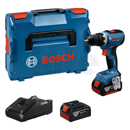 BOSCH GSR 18V-65 Aku vrtací šroubovák, 2×GBA 5.0Ah, L-Boxx 06019N3203