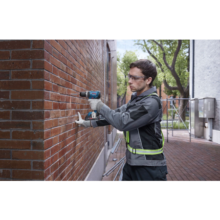 BOSCH GSB 18V-65 Akumulátorový příklepový vrtací šroubovák 1x 4.0Ah, 1x 2.0Ah, L-CASE 06019N3332