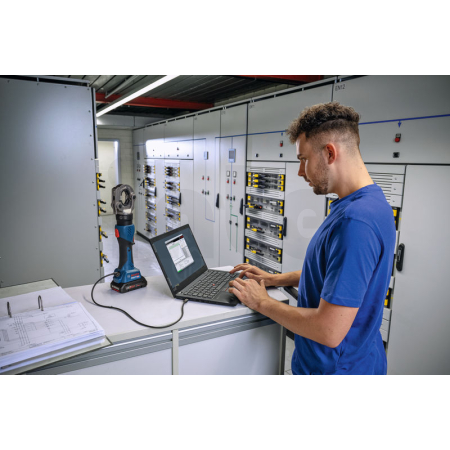 BOSCH Akumulátorové hydraulické lisovací kleště GPH 18V-60 06019P0100