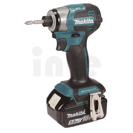 Makita - Aku rázový šroubovák 1/4" Li-ion LXT 18V/5,0Ah, Makpac DTD173RTJ