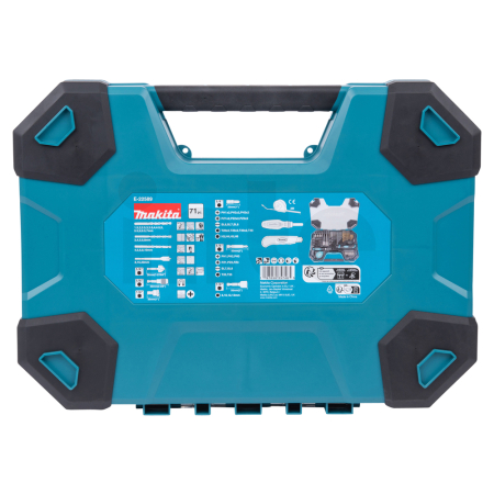 Makita - sada vrtáků a příslušenství 71 ks v plastovém kufru (old D-33691) E-22589