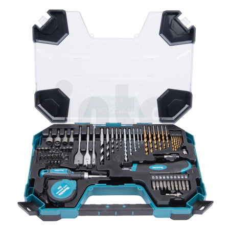 Makita - sada vrtáků a příslušenství 71 ks v plastovém kufru (old D-33691) E-22589