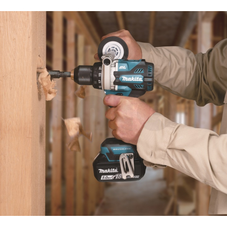 Makita - Aku bezuhlíkový šroubovák Li-ion LXT 18V 5,0 Ah,Makpac DDF492RTJ