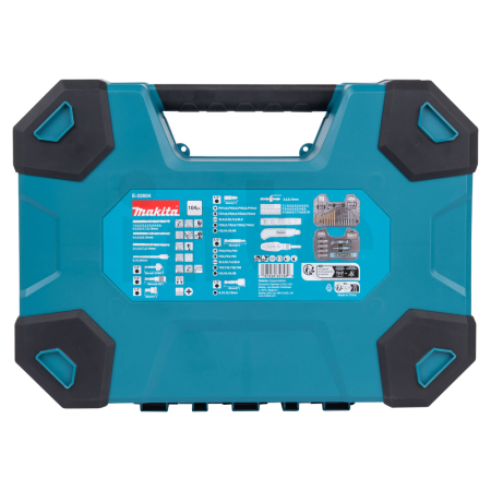 Makita - sada vrtáků a příslušenství 104 ks v plastovém kufru=oldD-31778 E-22604