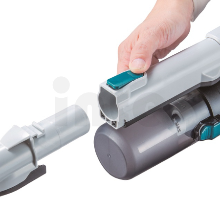 Makita - Aku-vysavač s cyklónovou filtrací a elektrickým kartáčem Li-ion XGT 40V,bez aku Z CL004GZ