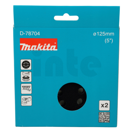 Makita - ochranná podložka 125mm 2ks D-78704