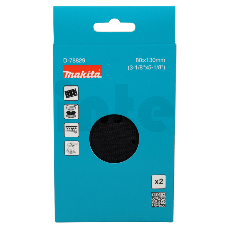 Makita - ochranná podložka 80x130mm 2ks D-78829