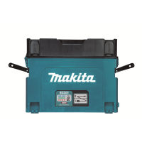 Makita - nabíjecí adaptér BCC02 pro 12 akumulátorů XGT 1914U0-3