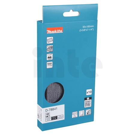 Makita - brusný papír 93x185mm  A120 10ks D-78841