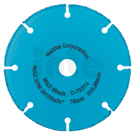 Makita - kotouč řezný univerzál 76x1.7x10mm pro DMC300=oldD-74837 D-78374
