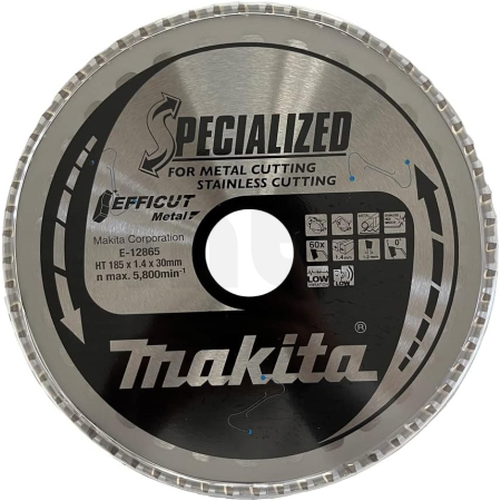 Makita - kotouč pilový ocel Efficut TCT 185mmx1.4x30mm 60Z = old E-12843 E-12865