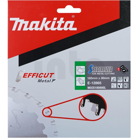 Makita - kotouč pilový ocel Efficut TCT 185mmx1.4x30mm 60Z = old E-12843 E-12865