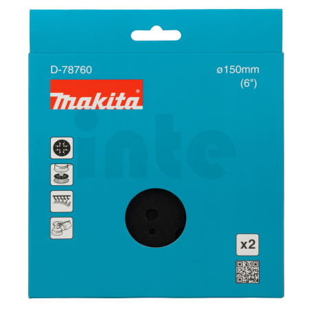 Makita - ochranná podložka 150mm 2ks D-78760