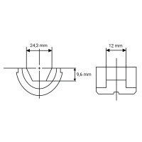 Makita - čelisti Cu 185 / AI 150 ZM00000225